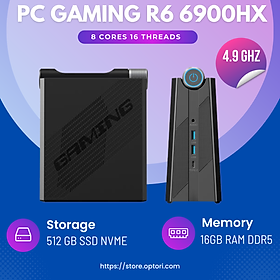 Mua Máy tính đồ họa – PC Gaming – NUC AMD Ryzen9 6900HX - 8 core 16 luồng - 4.9Ghz (Hàng chính hãng)