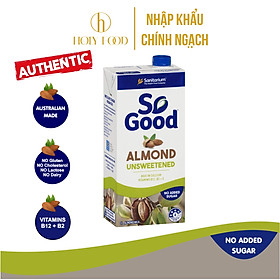 Sữa Hạnh Nhân Không Đường So Good 1L 