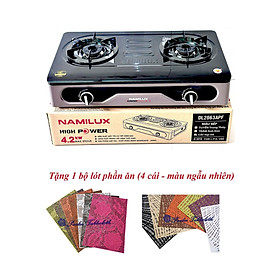 Bếp Gas Đôi Công Suất Cao NaMilux - Hàng chính hãng - Bảo hành chính hãng 24 tháng.