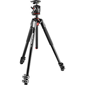 Bộ Chân Máy Ảnh Manfrotto 190 Alu 3-S Kit Ball Head Q2	- Chính hãng