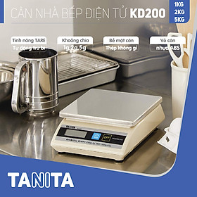 Cân điện tử nhà bếp TANITA KD200 (Chính hãng Nhật Bản), Cân nhà bếp 1kg, Cân nhà bếp 2kg, Cân nhà bếp 5kg, Cân Nhật, Cân trọng lượng, Cân chính hãng, Cân thực phẩm, Cân thức ăn, Cân tiểu ly điện tử, Cân chính xác