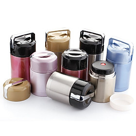 Bình ủ cháo giữ nhiệt 304 1000ml (Giao màu ngẫu nhiên)