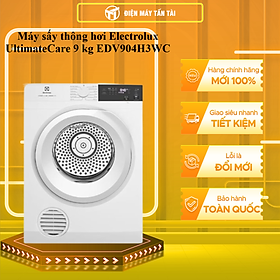 Máy sấy thông hơi Electrolux UltimateCare 9 kg EDV904H3WC - HÀNG CHÍNH HÃNG - CHỈ GIAO HCM