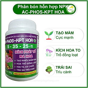 Mua Phân bón kích phát tố ra hoa  AC-PHOS-KPT HOA 5-35-25 +TE - Kích thích ra hoa cực mạnh - Hũ 100g