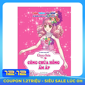 Dán Hình Trang Phục Công Chúa - Công Chúa Hồng Âm Áp