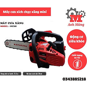 Mua Máy cưa xích chạy xăng mini siêu khoẻ chất lượng tuyệt đối