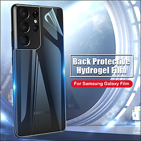 Mua Bộ dán full dành cho Samsung S21 Ultra gồm cường lực dẻo trước sau và kính camera bảo vệ toàn máy