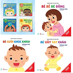 [Download Sách] Combo Ehon tương tác đầu đời bộ 3 cuốn+ Bộ sách nhỏ về những ý tưởng lớn.BÉ YÊU KHOA HỌC – TẬP 1, 2, 3, 4