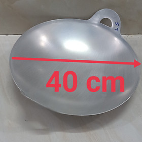 CHẢO NHÔM QUAY LIỀN ĐƯỜNG KÍNH 40 cm