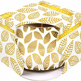 Ly nến thơm Bispol BIS4154 Golden Leafs 100g (Lá mộc lan rừng)