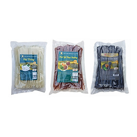 Phở Gạo lứt Thực dưỡng Cao Tuyền 500g, dai ngon, nguyên chất, nhiều vị (lứt đỏ, lứt đen, gấc, cẩm, truyền thống)