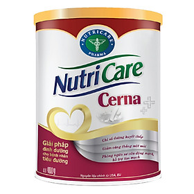 Sữa Nutricare Cerna Dành Cho Người Bệnh Tiểu Đường