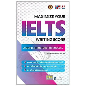 Sách Maximize Your Ielts Writing Score - TTR