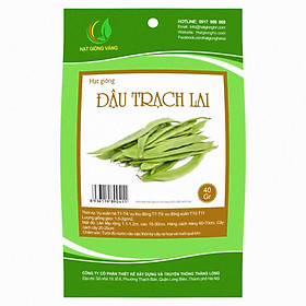 Hạt giống Đậu trạch Golden Seeds gói 40 Gr
