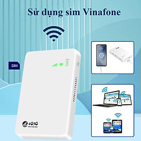 Mua Cục phát wifi từ sim 4G kiêm pin sạc dự phòng TP10000  bộ phát wifi di động tốc độ cao 300Mbps  sử dụng mọi loại sim - Hàng nhập khẩu