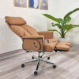 Ghế Giám đốc nệm pvc CR07002-P Nội thất Capta