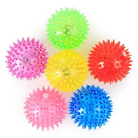 Bóng Silicone Phát Sáng Đồ chơi cho thú cưng 7.5cm Hili HL600017- Phát màu ngẫu nhiên