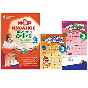 Hộp Khóa Học Tiếng Anh Online Tiểu Học Lớp 3 (+ Kèm 2 Sách)