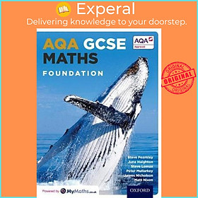Sách - AQA GCSE Maths: Foundation by Stephen Fearnley (UK edition, paperback)