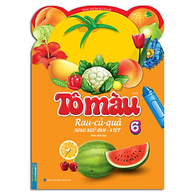 Tô màu rau -củ - quả tập 6 - tái bản