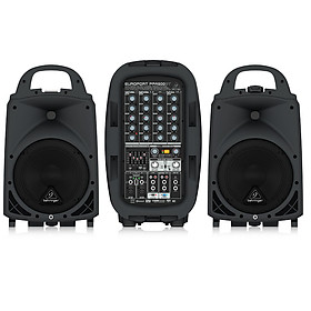 BEHRINGER PPA500BT 500-Watt 6-Channel Portable PA System with Bluetooth