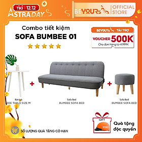 Mua Bộ Sofa Giường Bàn Trà Ghế Đôn BEYOURs Đa Năng Tiện Dụng Nội Thất Phòng Khách Lắp Ráp Dễ Dàng