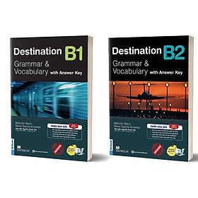 Sách - Combo 2 Cuốn Destination B1 & B2 Grammar and Vocabulary Kèm Đáp Án