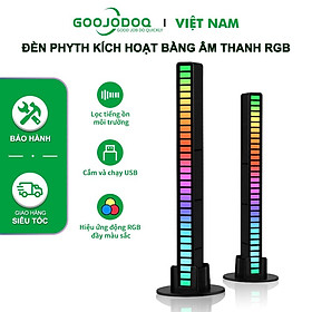 Mua  HÀNG CHÍNH HÃNG GOOJODOQ  IH1050 - Đèn RGB kích hoạt bằng giọng nói
