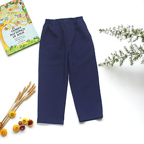 Đồng phục áo trắng quần xanh đen đi học cho bé trai, bộ đồng phục học sinh đi học lớp 1, cấp 1 thoáng mát, vải tốt, thấm hút mồ hôi lựa chọn mua