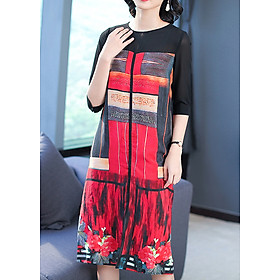Đầm suông big size Cirino dành cho nữ trên 55kg