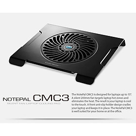 Mua ĐẾ TẢN NHIỆT C3 tặng lót chuột logitech (đen)