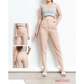 Quần B316 baggy 2 khuy lệch, chất vải cao cấp, quần tây âu công sở form dáng đẹp, chuẩn từng đường kim mũi chỉ