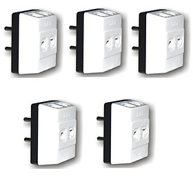 Mua Bộ 5 Ổ cắm nối chia 3 ngả chân cắm tròn PHI4 Φ4 LIOA