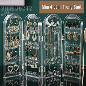 Mua Kệ đựng trang sức hoa tai bằng acrylic dạng gập tiện lợi HNTS15