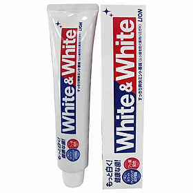 Mua Lion White & White - Răng trắng sáng  hơi thở thơm mát 150g nội địa Nhật Bản