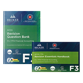 Combo Sách ACCA F3  Revision Question Bank Và Revision Essential Handbook