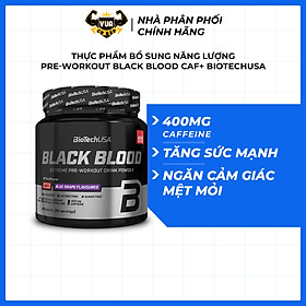 Thực Phẩm Bổ Sung Năng Lượng Pre-Workout Black Blood CAF+ BiotechUSA