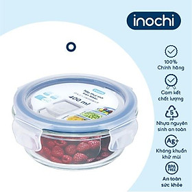 Mua Hộp thuỷ tinh tròn Inochi - Nikko 400 ml