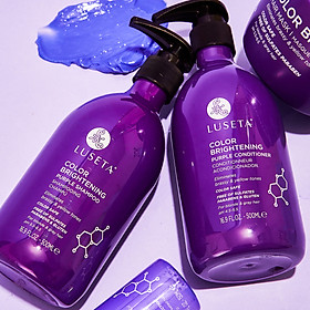 DẦU GỘI VÀ DẦU XẢ LUSETA COLOR BRIGHTENING 500ML