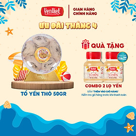 Hình ảnh Yến Việt - Tổ yến thô thượng hạng, 100% yến sào thiên nhiên nguyên tai còn lông, hộp 50g/ 100g - Bạch Nguyên Yến