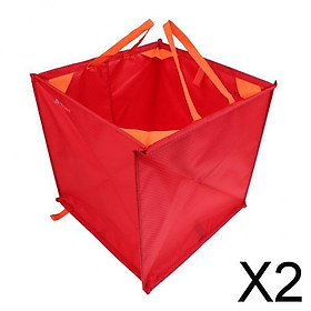 2xFolding Climbing Arborist Throw Line Throw Weight Bag Clothing Storage Cube