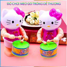 Mua Đồ Chơi Gõ Trống Hình Chú Mèo Dễ Thương 14X8Cm