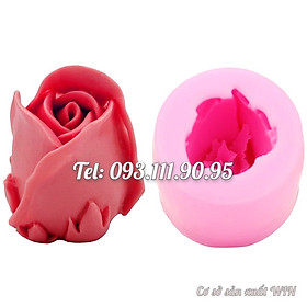 Mua Khuôn silicon làm rau câu hoa hồng búp - Mã số 1708