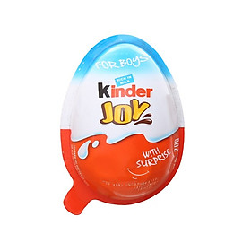 [Chỉ Giao HCM] - Trứng KinderJoy Boy - hộp 20gr