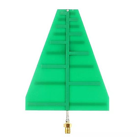 15W 5-6dB 1.35GHz-9.5GHz UWB Ultra Wideband Log Periodic Antenna
