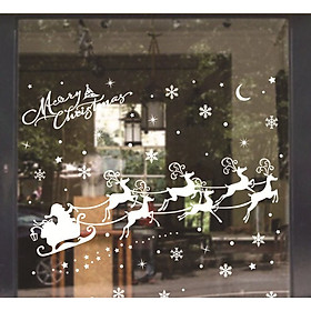 Mua Decal Trang Trí Noel - Trang Trí Cửa Kính Giáng Sinh - (từng miếng nhỏ dán riêng)