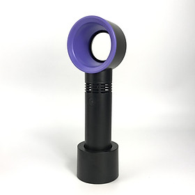 Quạt Mini Cầm Tay Không Cánh KC1 Để Bàn Nhỏ Gọn 3 Tốc Độ Gió Pin 10 Tiếng, Động Cơ Êm Ái, Không Gây Ồn, Có Thể Mang Lên Lớp Học, Văn Phòng, Sử Dụng Pin Sạc, Cổng Sạc Usb Tiện Lợi, Có Đế Gắn Để Bàn, Nhiều Màu Sắc