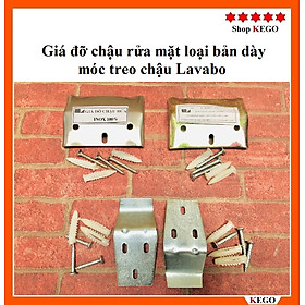 Mua Giá đỡ chậu rửa mặt loại bản dày  móc treo chậu Lavabo