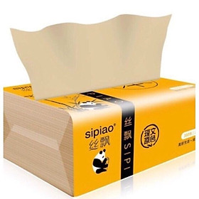 Giấy Ăn Gấu Trúc Sipiao - Bịch 300 Tờ