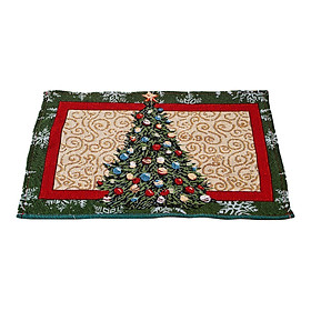 Christmas Placemat Placemat Winter Table Mat for Cafe Restaurant Dining Room
